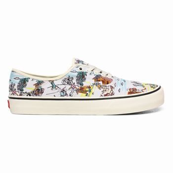 Vans Kide Authentic - Miesten Surf Kengät - Valkoinen